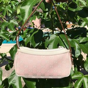 Authentic GUCCI pink Jolicoeur Pochette Purse!